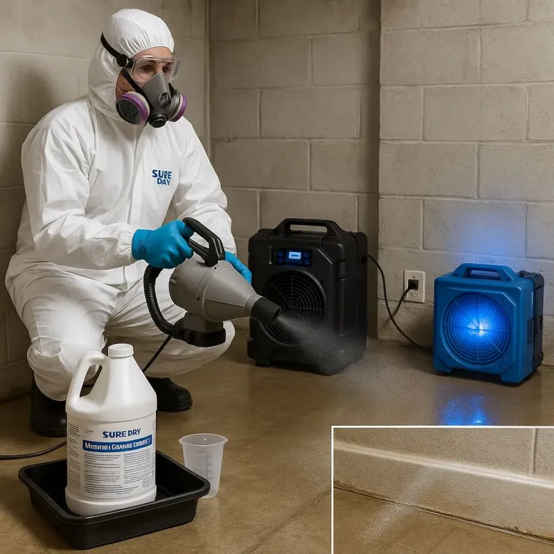 Sanitization and Odor Removal process in Vero Beach South, FL